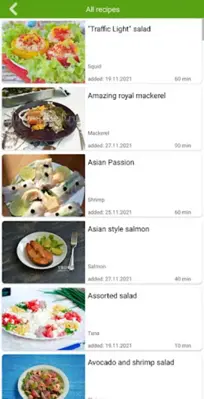 Fish recipes android App screenshot 3